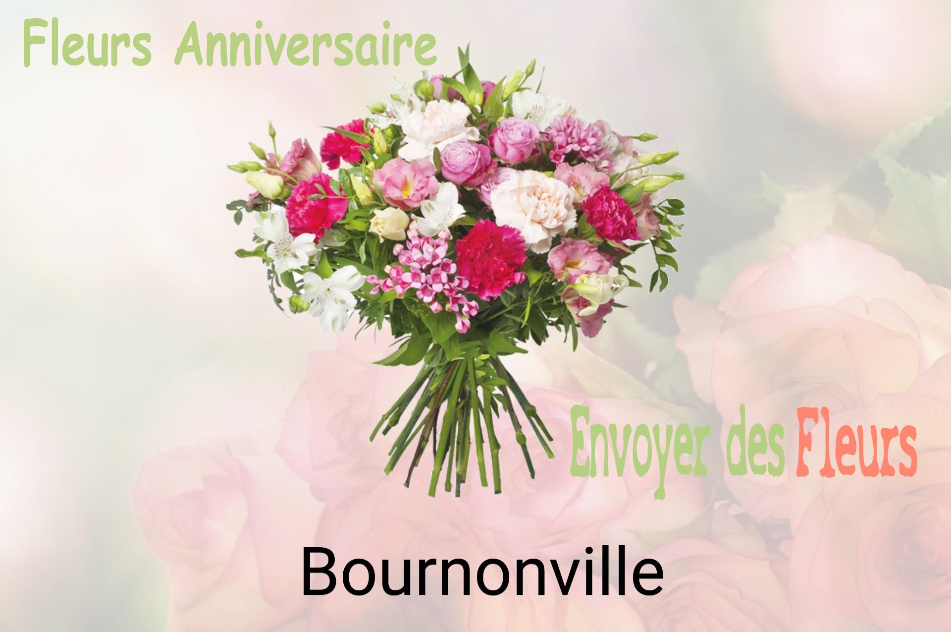 Bouquet de fleurs d’anniversaire livré à Bournonville